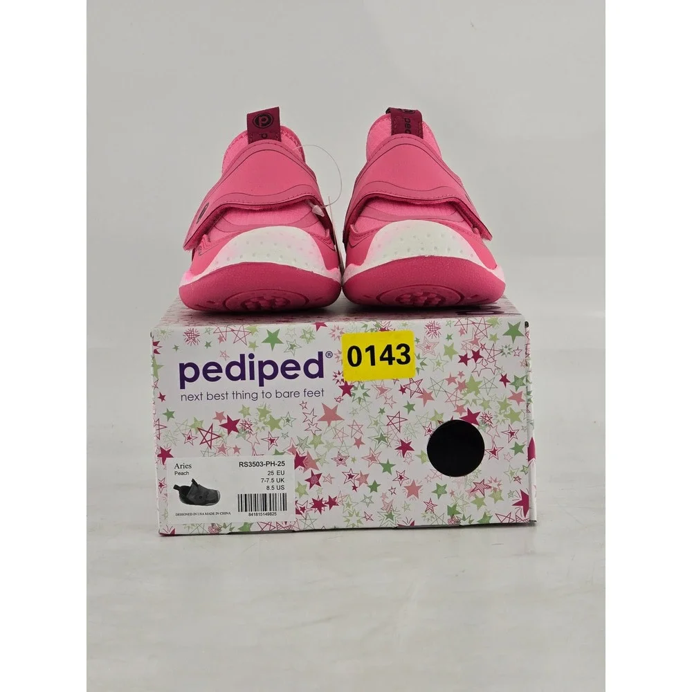 pediped Aries Peach Girls Size 8.5 Pink Ultra Light Water Shoes - New